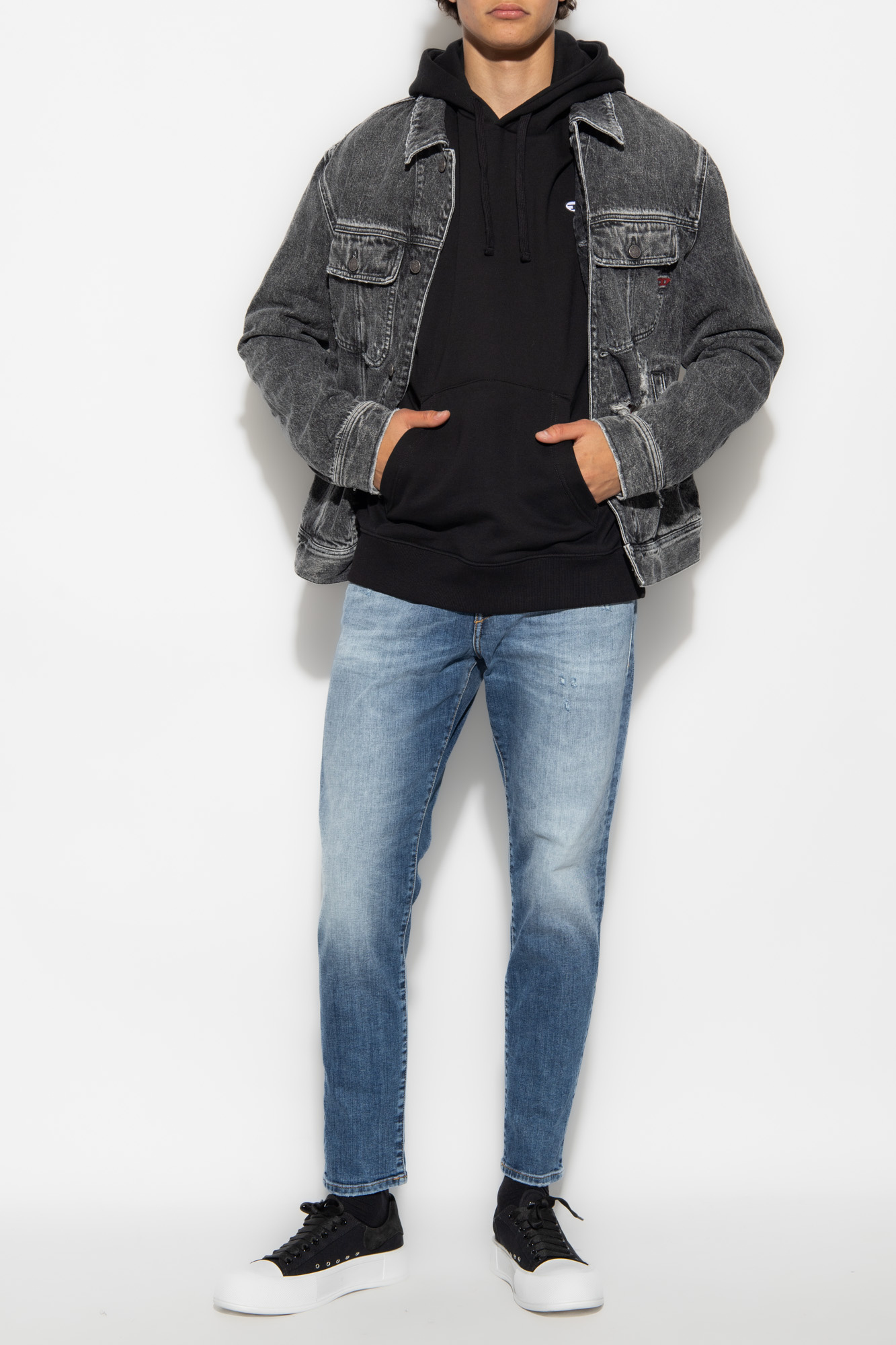 Diesel 'S-ROB-HOOD-DOVAL-PJ' hoodie | Men's Clothing | Vitkac